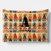 アフリカアムハラエチオピア幾何学的エスニックパターン1 アクセサリーポーチ (正面)