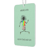 アフリカアート素晴らしロックスターダンサー カーエアーフレッシュナー (左)