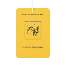 アフリカアート、かわいいムーンライトダンス カーエアーフレッシュナー