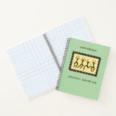 アフリカアート、レッツパーティー ノートブック (内部)