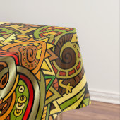 アフリカイラストレーションラージテーブルクロス テーブルクロス (インサイチュ)