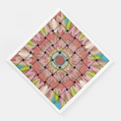 アフリカインスパイアアートプリント – 幾何学織デザイン (コーナー)