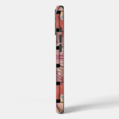 アフリカインスパイアアートプリント – 幾何学織デザイン Case-Mate iPhoneケース (裏面 / 左)