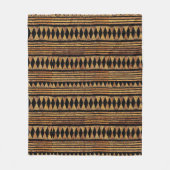 アフリカインスパイア フリースブランケット (正面)