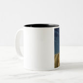 アフリカエジプトカイロギザ高原スフィンクス ツートーンマグカップ (正面左)