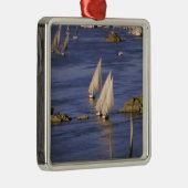 アフリカエジプト上部エジプトアスワンフェルカス メタルオーナメント (右)