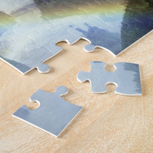 アフリカエチオピアブルーナイル川白内障 ジグソーパズル (側面)