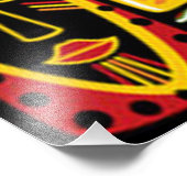 アフリカカラフルパターンプリントコラージュ フォトプリント            (角)