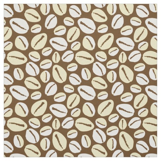 アフリカカリブののコーリー貝殻パターン ファブリック (見本)