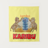 アフリカキッズアート タペストリー (正面)