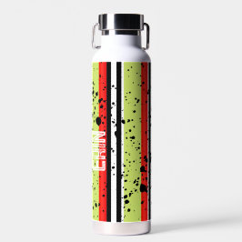 アフリカキャタピラーパターン名前をカスタムする ウォーターボトル