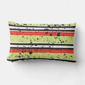 アフリカキャタピラ模様 アウトドアクッション (正面)