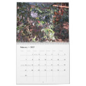 アフリカキリマンジャロ カレンダー (2月 2027)