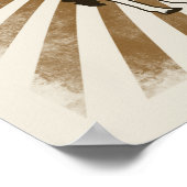 アフリカキリンオリジナルアート ポスター (角)