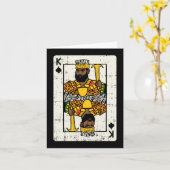 アフリカキングカードブラックプライドBlmカップルのマッチハル カード (黄色い花)