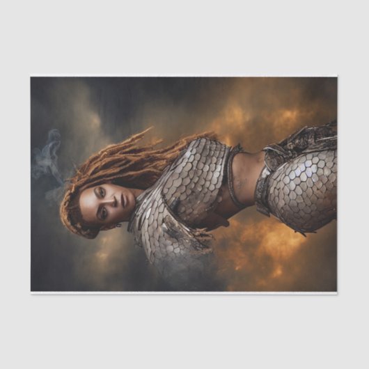 アフリカクイーンティッシュペーパー 薄葉紙 (正面)