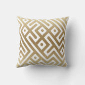 アフリカクバ布 クッション (裏面)