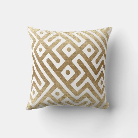 アフリカクバ布 クッション (裏面)