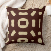 アフリカクバ泥の布 クッション (ブランケット)