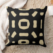 アフリカクバ泥の布 クッション (ブランケット)