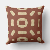 アフリカクバ泥の布 クッション (裏面)