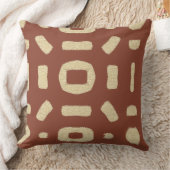 アフリカクバ泥の布 クッション (ブランケット)