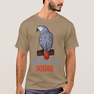 アフリカグレイおもしろいズことわざチームParrot 1 Tシャツ