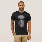 アフリカグレイのオウム指に気をつけろ！ Tシャツ (正面フル)