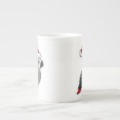 アフリカグレイサンタ ボーンチャイナマグカップ (正面)