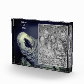 アフリカグレイパーソナライズされたオウムの追加 フォトブロック (右)