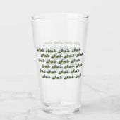 アフリカグレイパーティーガラス タンブラーグラス (正面)