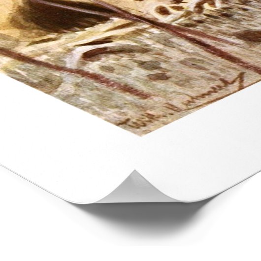 アフリカグレイ ポスター (角)