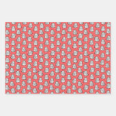 アフリカグレイ ラッピングペーパーシート (正面3)