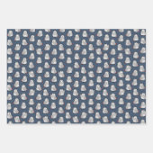 アフリカグレイ ラッピングペーパーシート (正面)