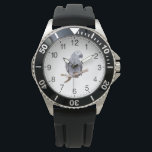 アフリカグレイ 腕時計<br><div class="desc">最もペットの一つである枝の上に可愛いアフリカの灰色のオウムのベクトルイラストレーション人気がある。鳥や素晴らしオウム愛好家や鳥類学者への贈り物。</div>