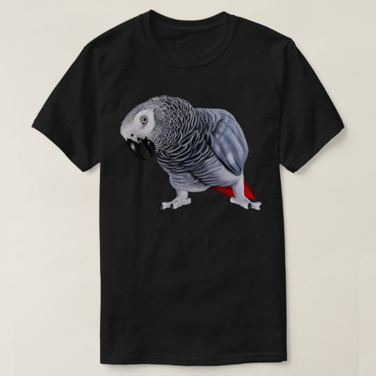 アフリカグレイ Tシャツ (デザイン正面)