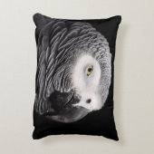 アフリカグレーオウム アクセントクッション (裏面(縦))