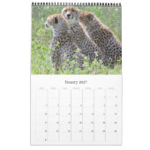 アフリカゲーム・ドライブ2025 カレンダー (1月 2027)