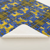 アフリカコンテンポラリーヒョウ シェルパブランケット (3/4)