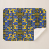 アフリカコンテンポラリーヒョウ シェルパブランケット (正面(横))