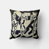 アフリカコンテンポラリープリント クッション (裏面)