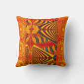 アフリカコンテンポラリープリント クッション (裏面)