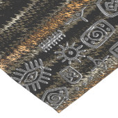 アフリカコンテンポラリーモチーフデザイン ショートテーブルランナー (コーナー)