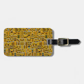 アフリカゴールデンケンテ ラゲッジタグ (正面横)