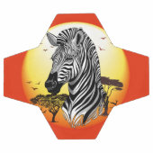 アフリカサバンナ野生動物 サッカーボール (フラット)