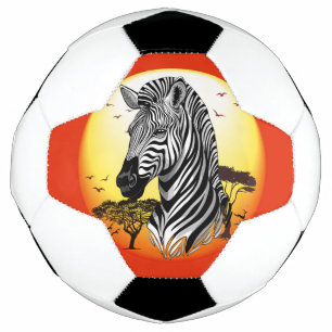 アフリカサバンナ野生動物 サッカーボール