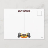 アフリカサバンナ野生動物 シーズンポストカード (裏面)