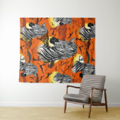 アフリカサバンナ野生動物 タペストリー (インサイチュ(横))