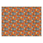 アフリカサバンナ野生動物 テーブルクロス (正面(横))