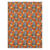 アフリカサバンナ野生動物 テーブルクロス (正面)